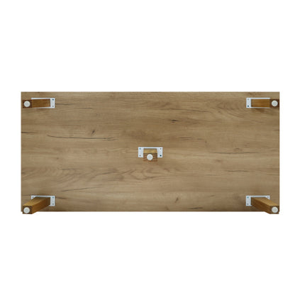 Olson Drawer Dresser Cabinet - White Oak