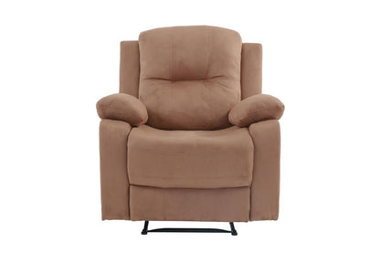 Freda Microfiber Motion Recliner - Peat