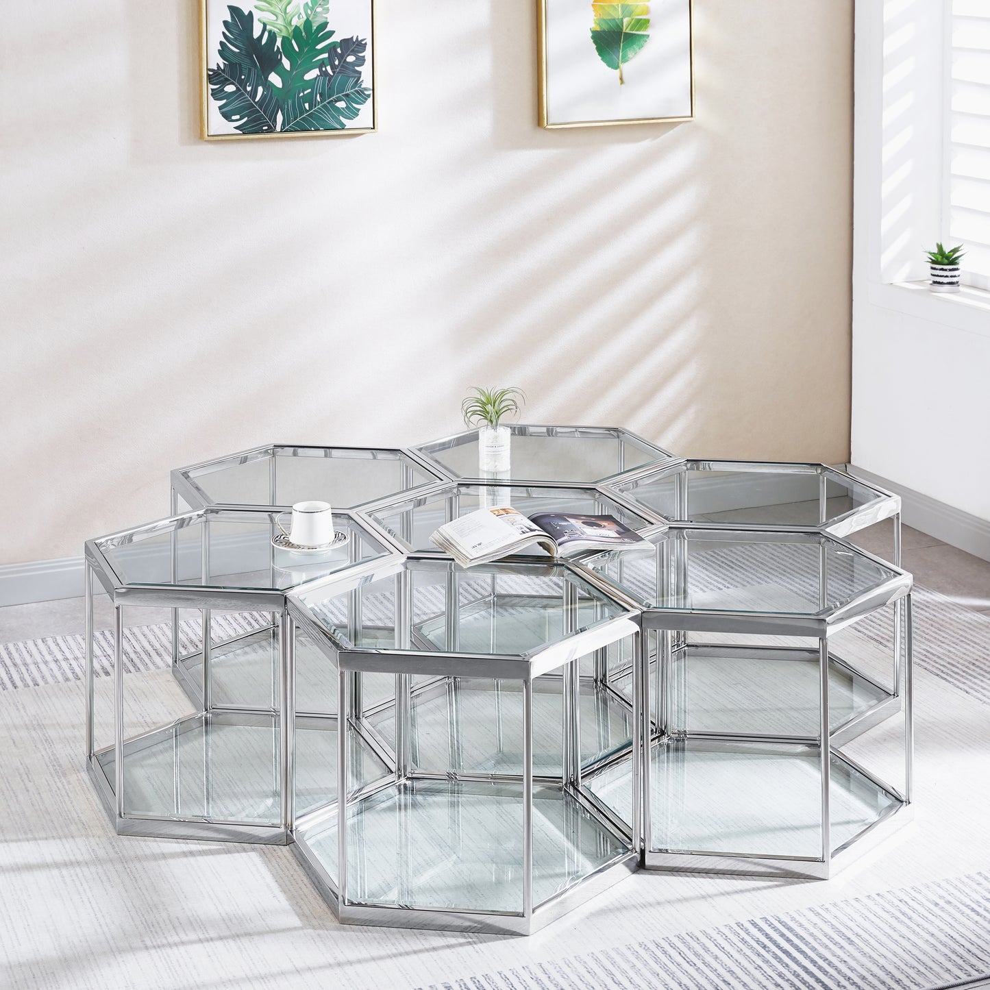 Silver Paragon Coffee Table