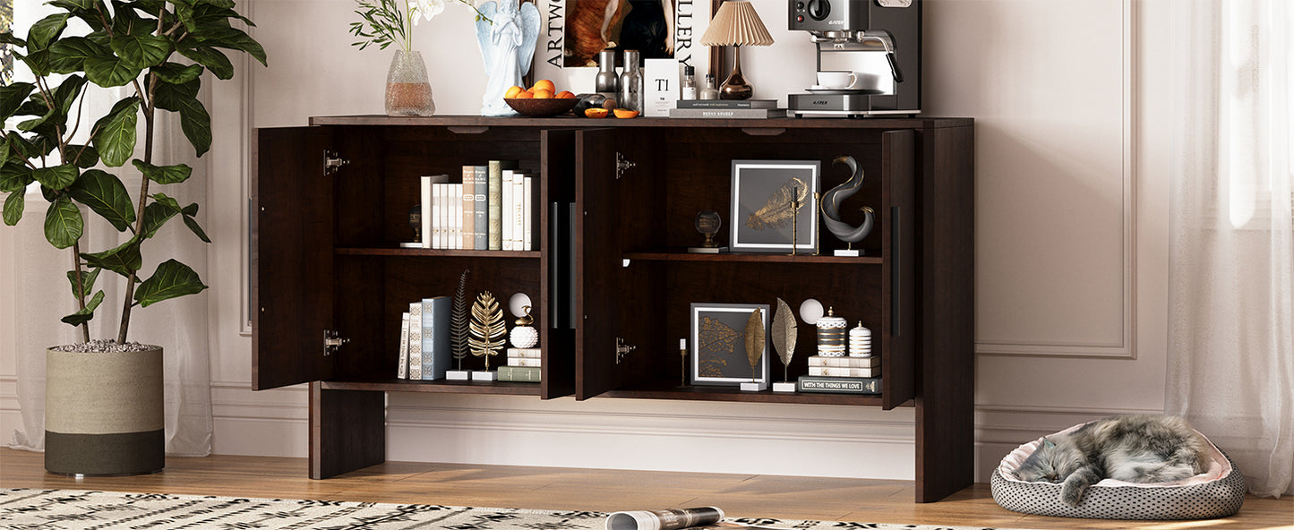 Miya Retro Sideboard Buffet - Espresso