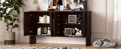 Miya Retro Sideboard Buffet - Espresso