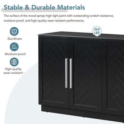 Bara Sideboard Buffet - Black