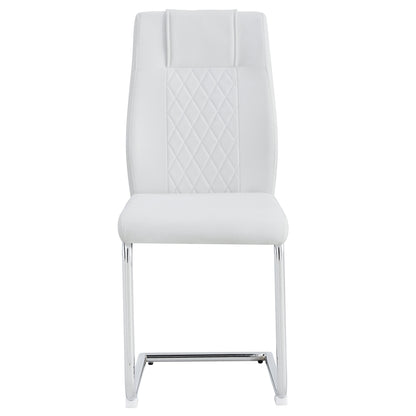 Skye Dining Chair Metal Leg (Set of 4) - White