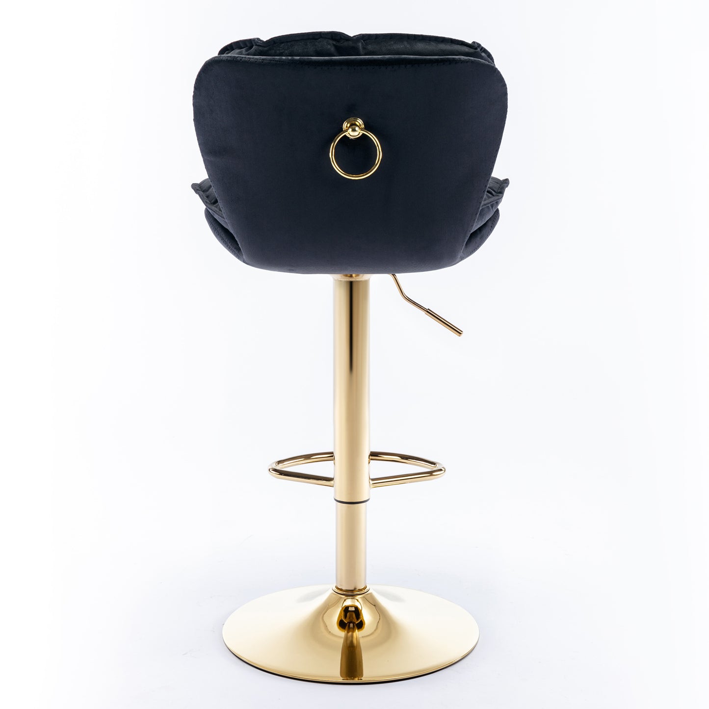 Float Swivel Bar Stools - Black Set of 2