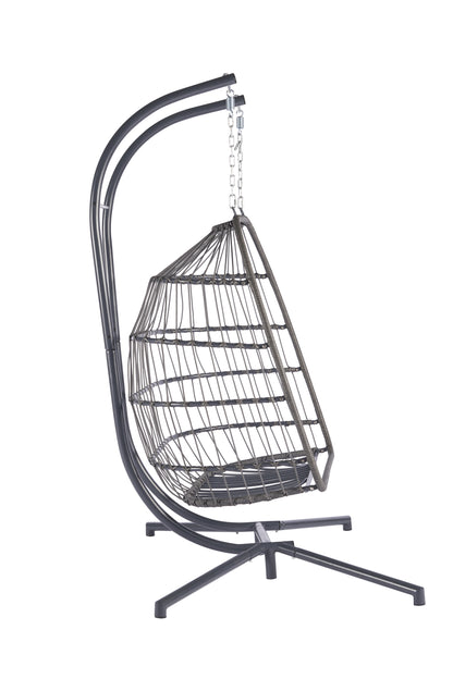 Thornton For 2 People Outdoor Rattan Hanging Chair - Red