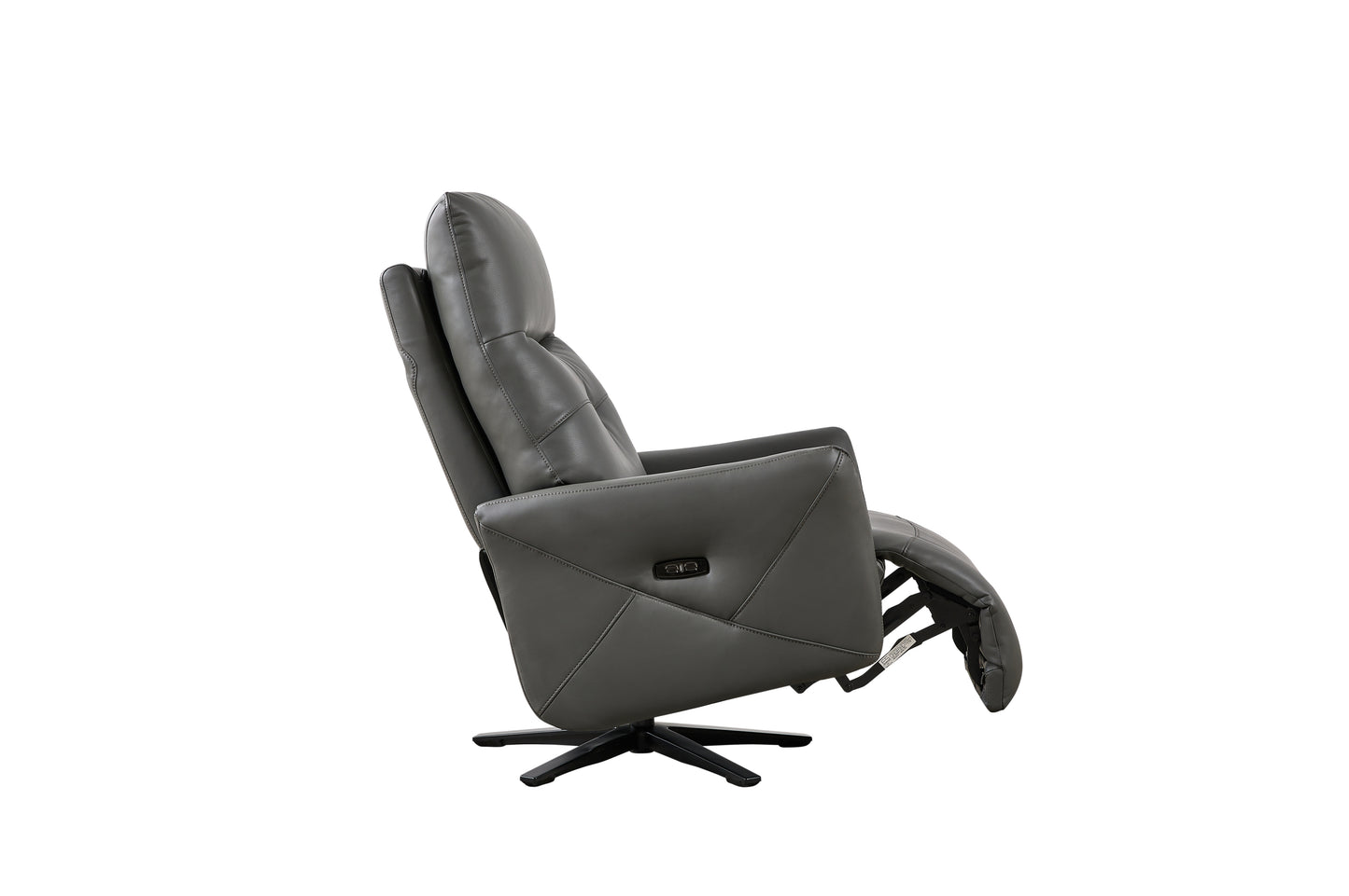 Jova Recliner Chair with Dual Motor - Dark Gray