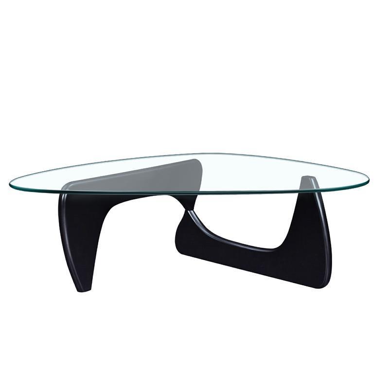 Modern Triangle coffee table - Black