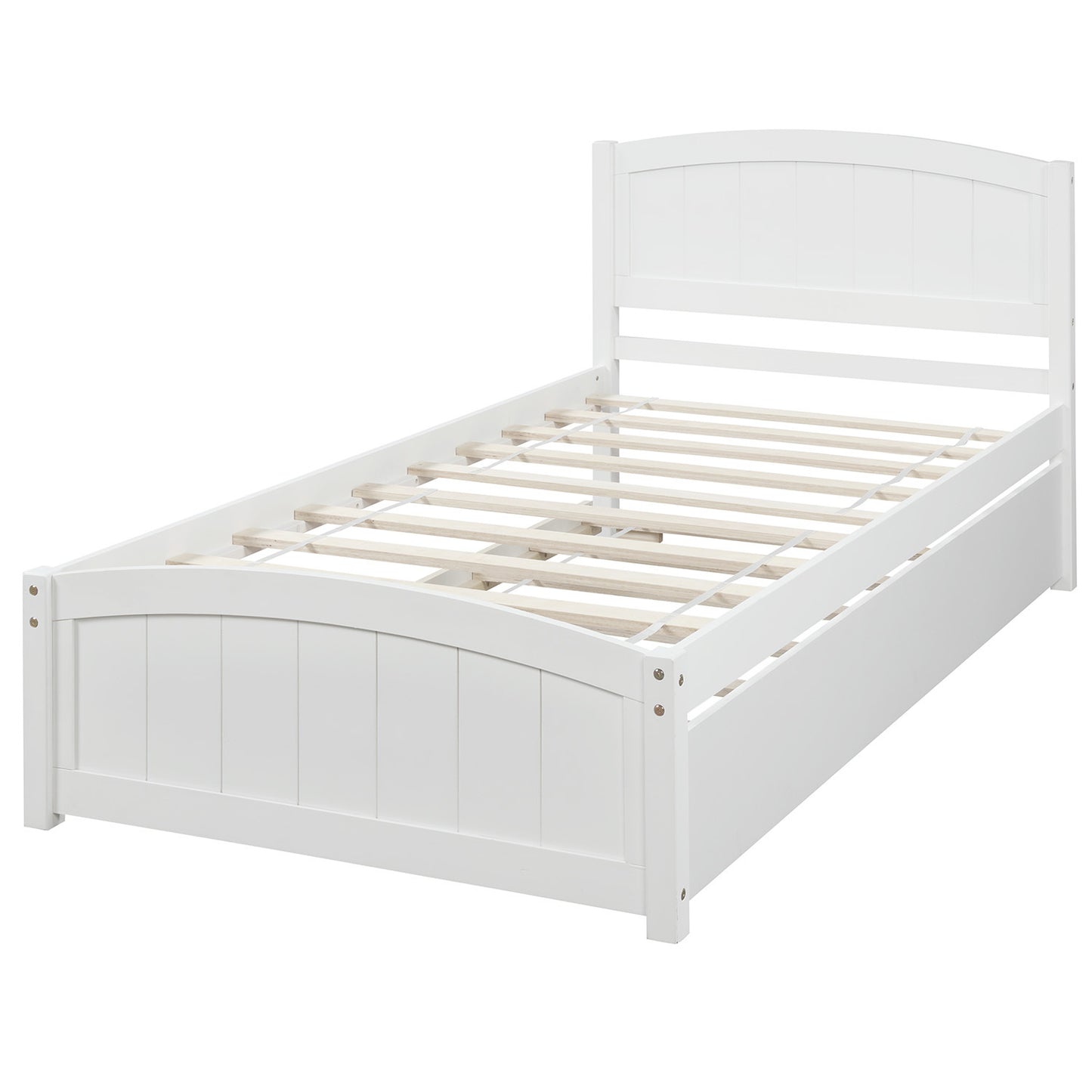 Dreamscape Twin Trundle Bed, Snow White