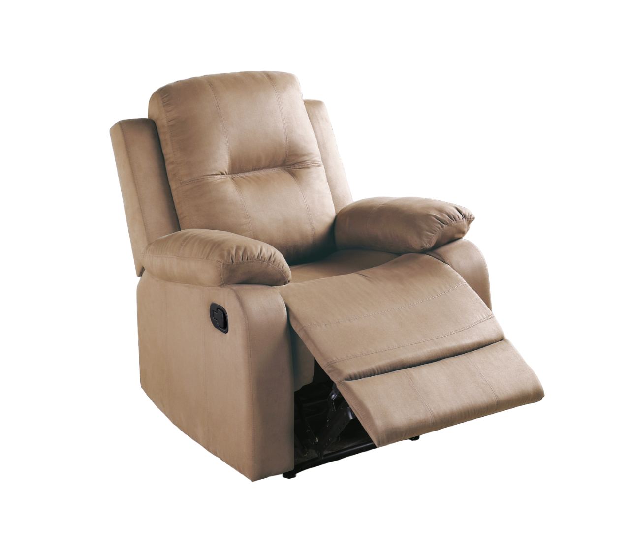Freda Microfiber Motion Recliner - Peat