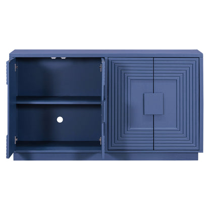 Alan Vintage Sideboard Buffet - Antique Navy Blue