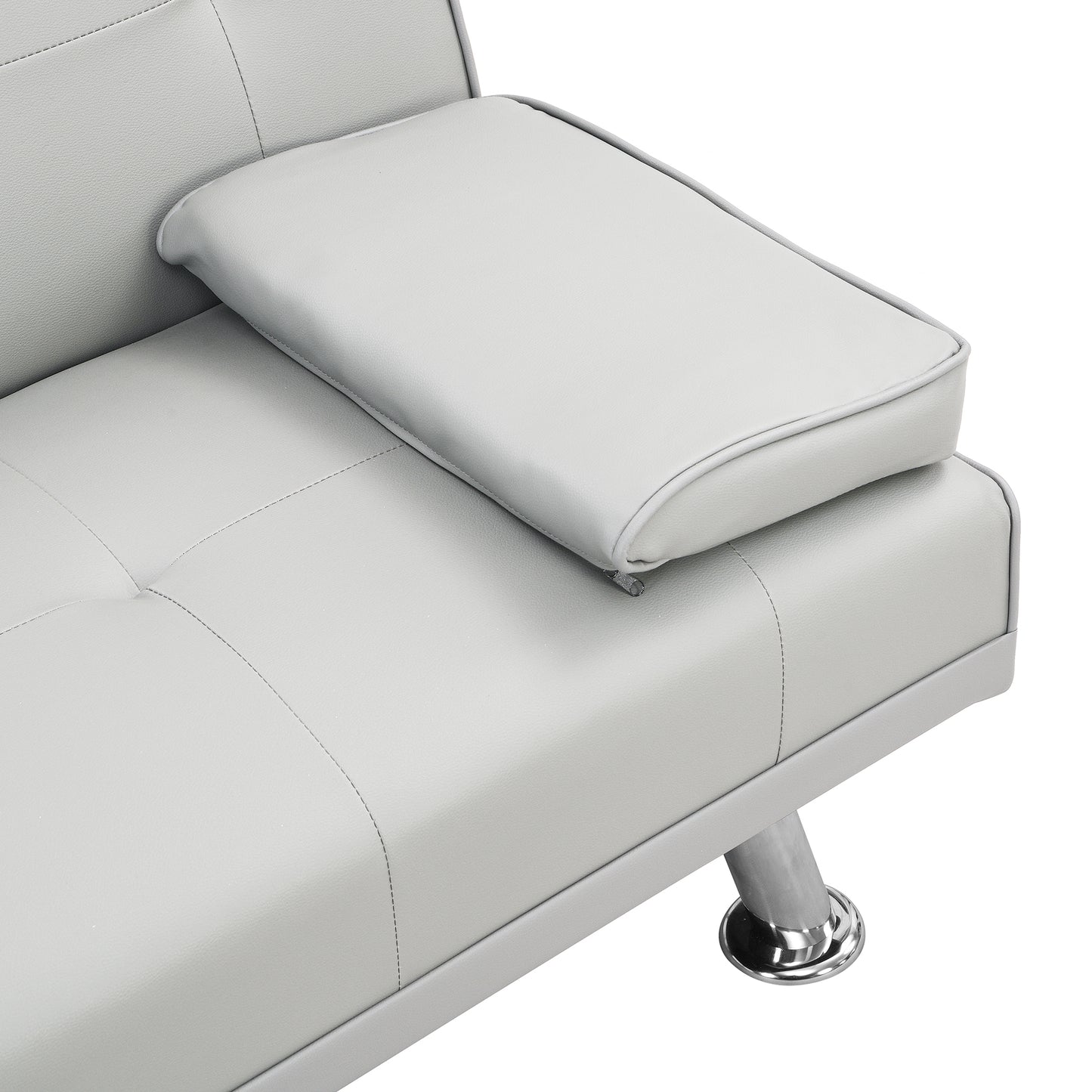 Devo Convertible Sofa Bed  - White