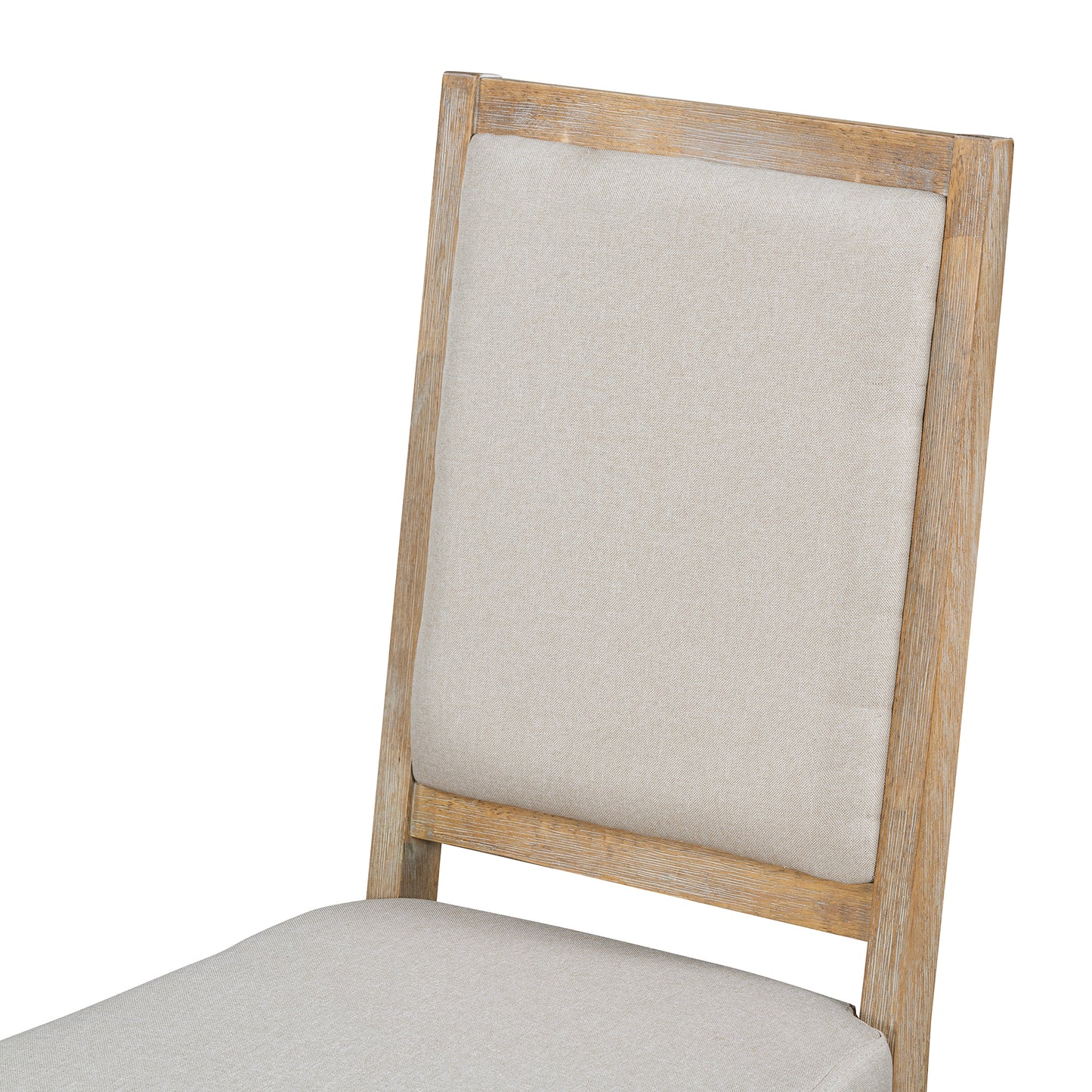 Alba 5pc Dining Set Extendable Table 4x Side Chairs - Natural