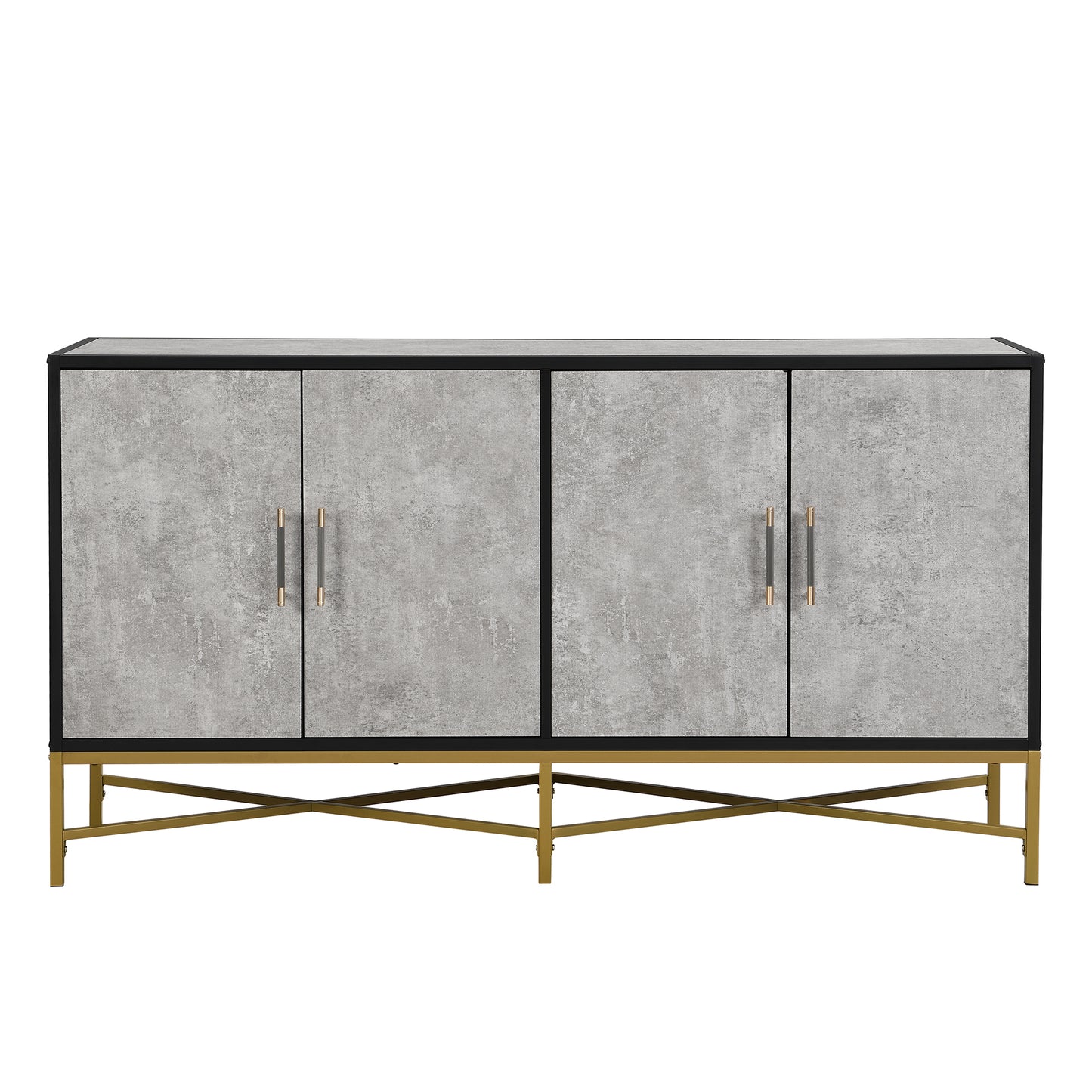 Ami  Four-Door Sideboard - Gray