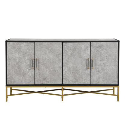 Ami  Four-Door Sideboard - Gray