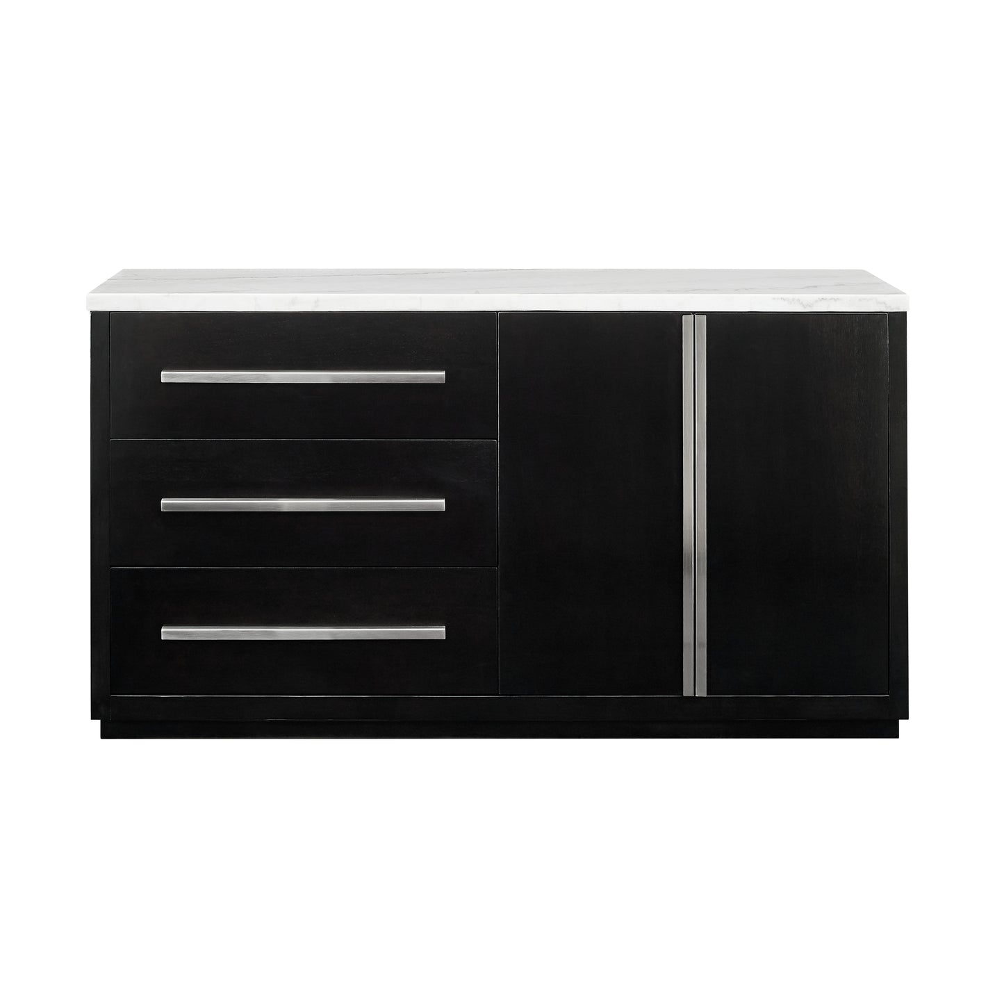 Camila White Marble Top Server