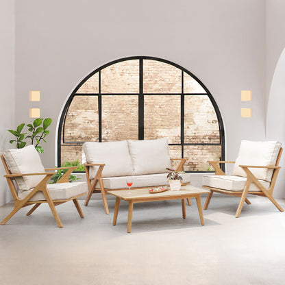Ralph Patio Acacia Wood Chairs