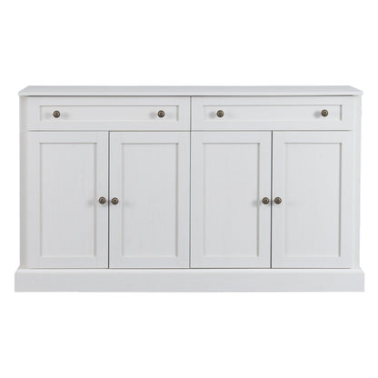 Houston 4-Door Sideboard Buffet - Antique White