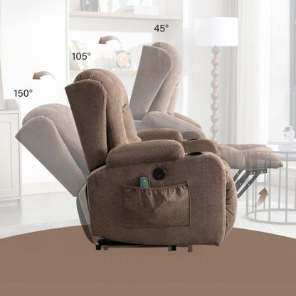 Parsons Power Lift Recliner Chair - Brown
