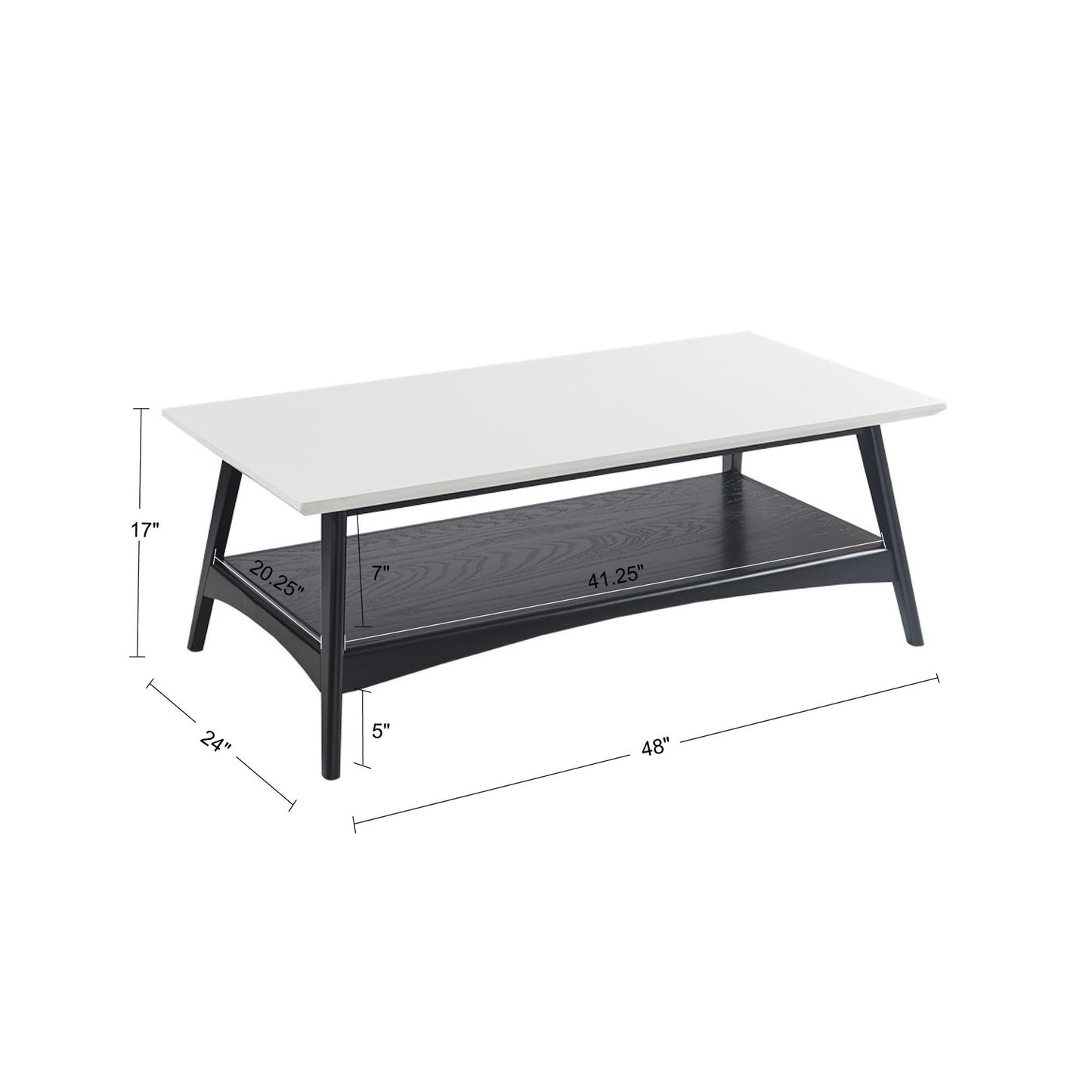 Parker coffee table - Black