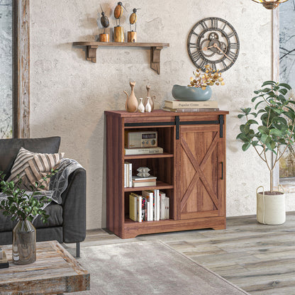 Arredo Farmhouse Sideboard Buffet - Brown