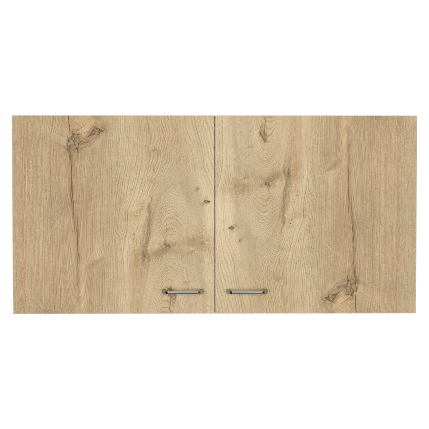 Napoles Double Door Wall Cabinet - Light Oak