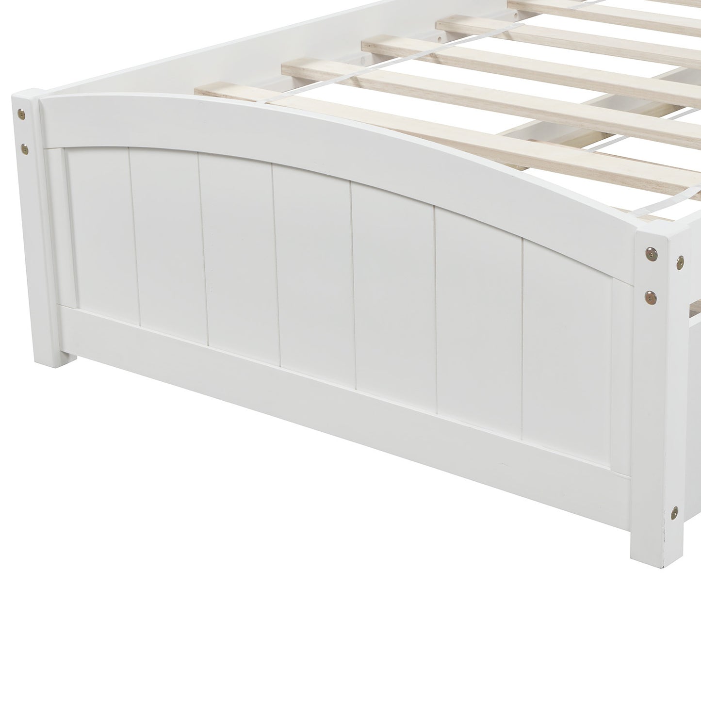 Dreamscape Twin Trundle Bed, Snow White