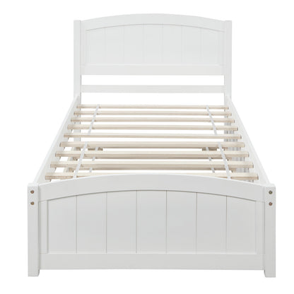 Dreamscape Twin Trundle Bed, Snow White