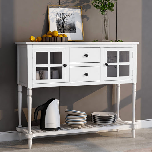 Hamza Sideboard Buffet - White