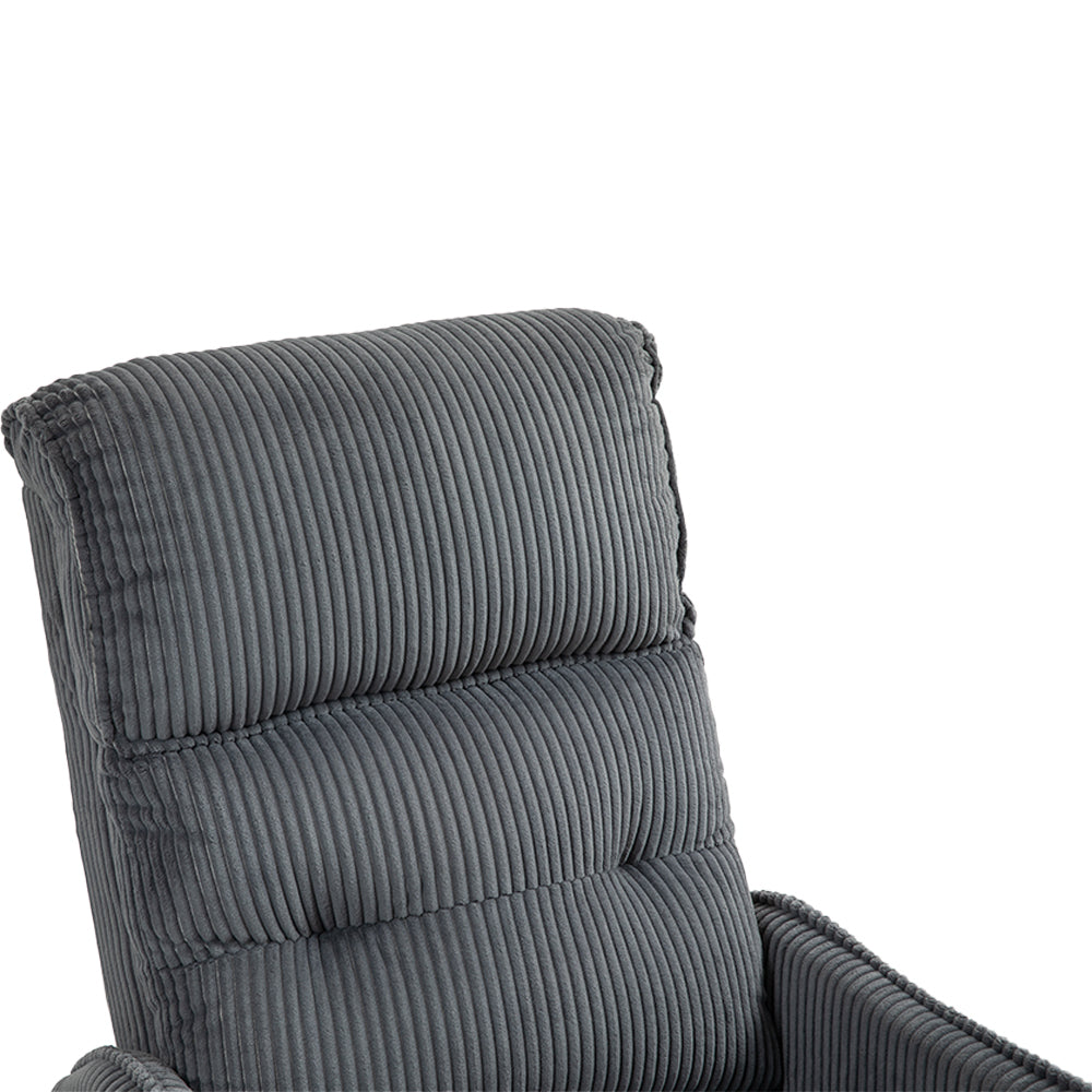 Fraser Electric Recliner Chair - Dark Gray