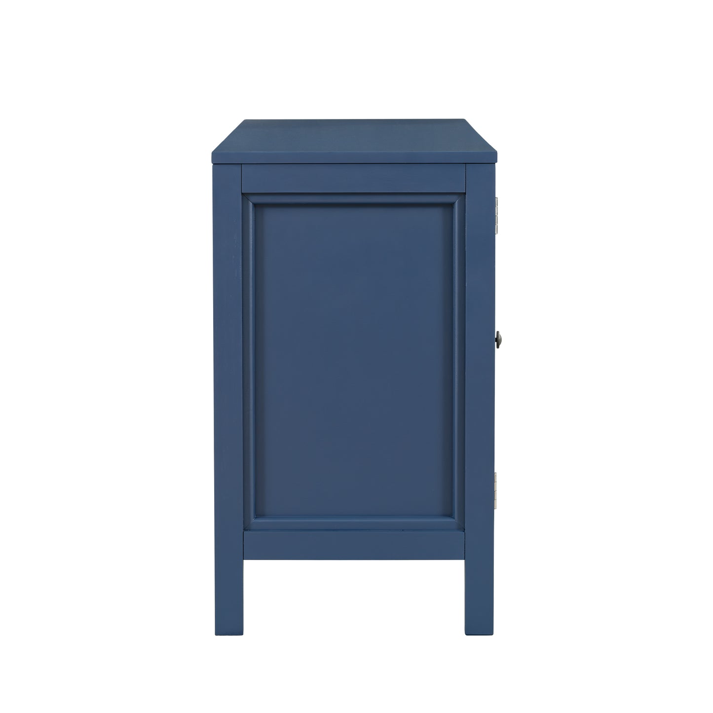 Evie Artistic Three-Door Sideboard Buffet - Navy Blue