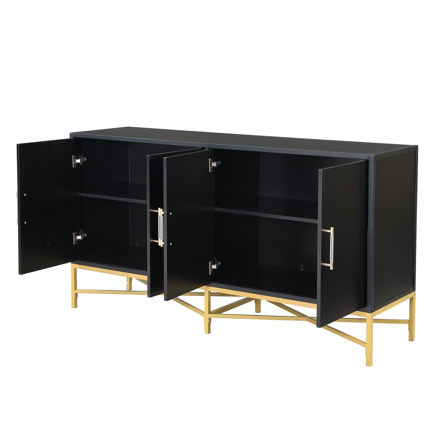 Ami  Four-Door Sideboard - Black