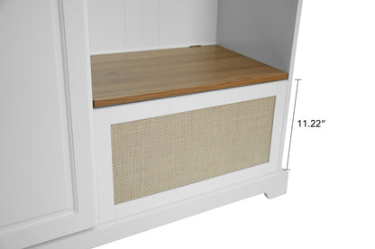 Tero 1 Door Closet - White