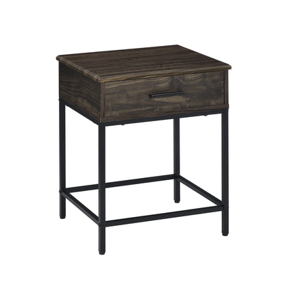 Cliff Lift Top Coffee Table and 2 End Table 3 Piece Set  - Brown
