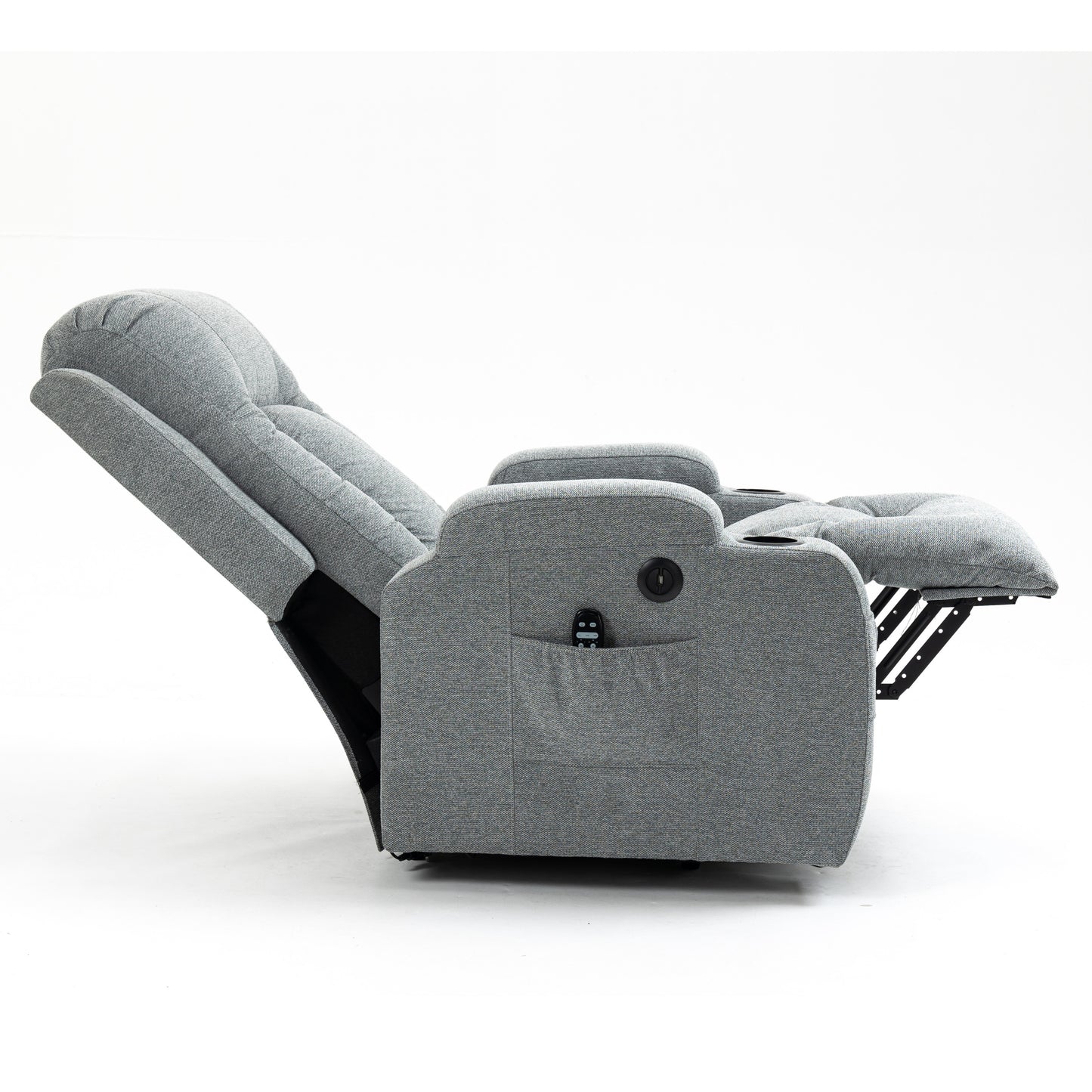 Logan Power Lift Recliner - Gray