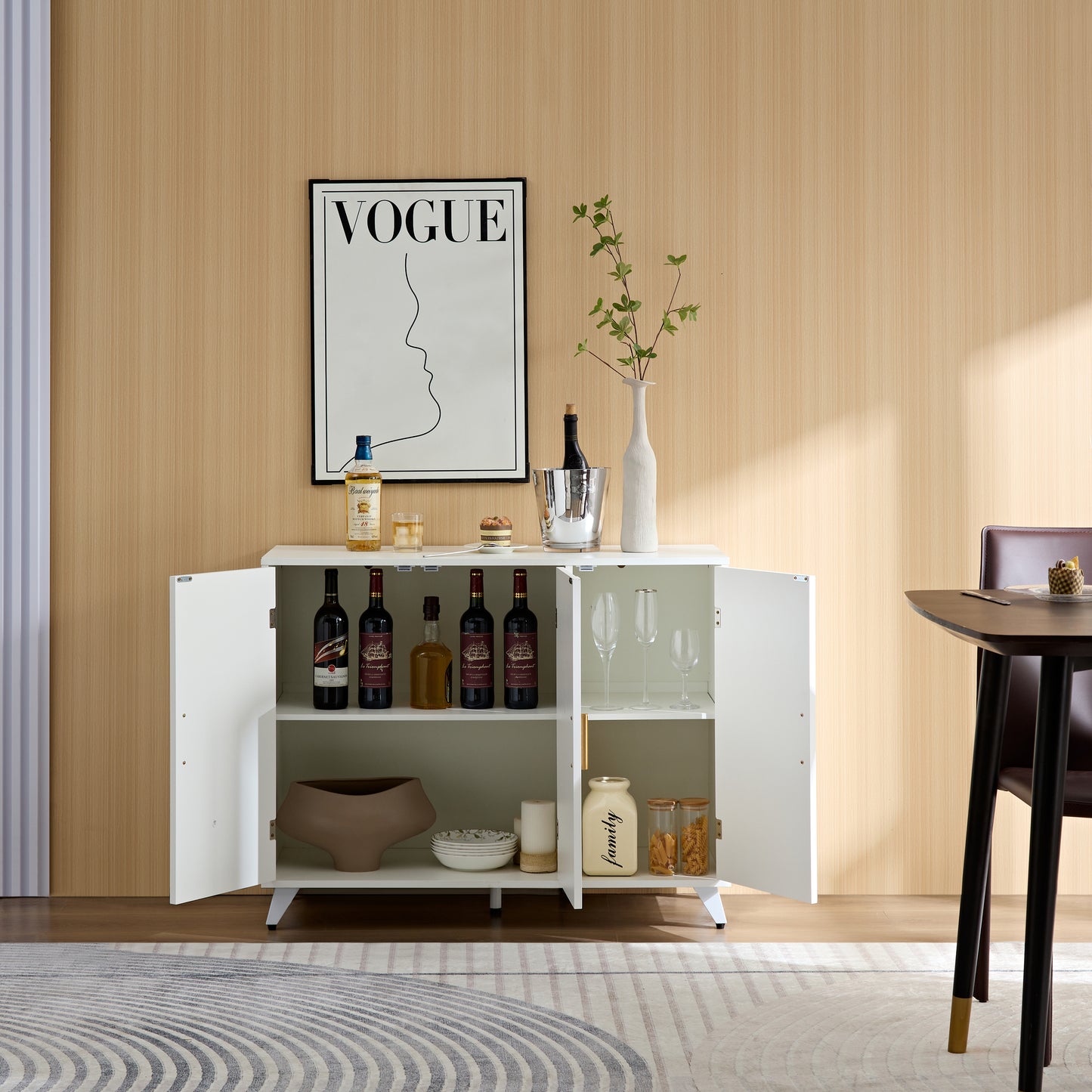 Miller 3 doors Sideboard Buffet