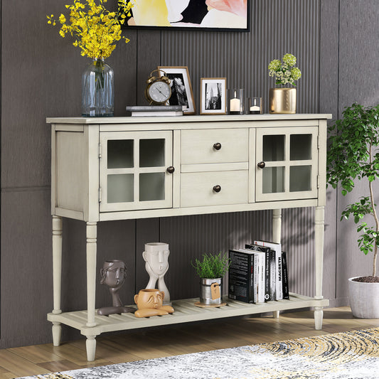 Hamza Sideboard Buffet - Gray
