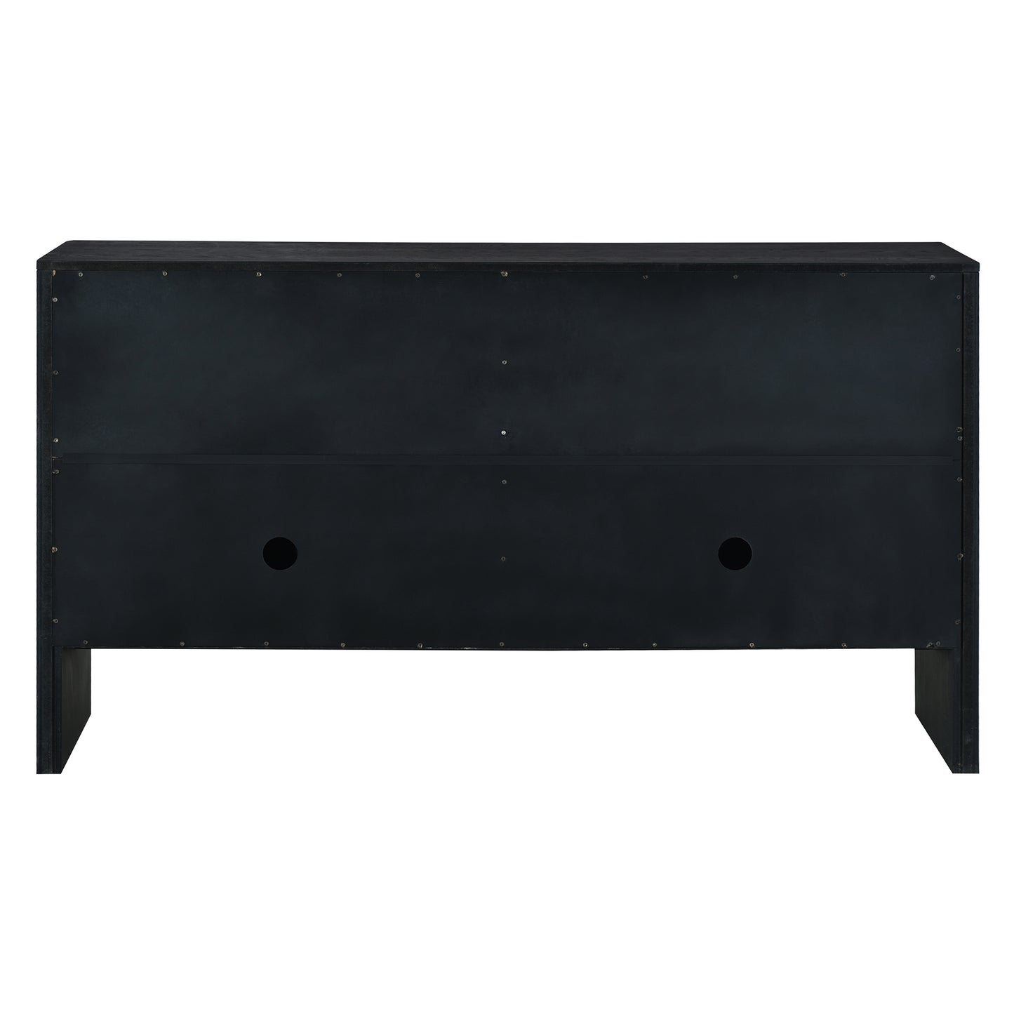 Miya Retro Sideboard Buffet - Black