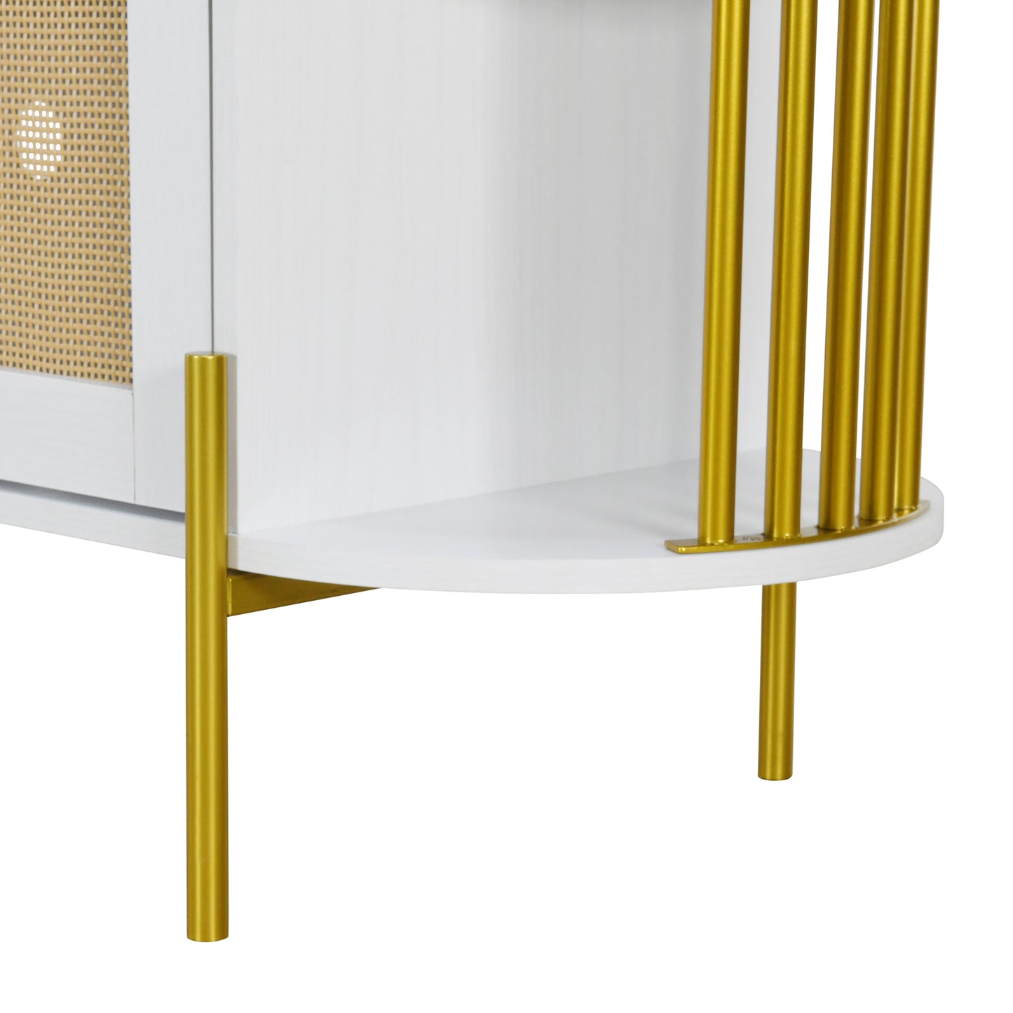 Amari 2- Rattan Door - White