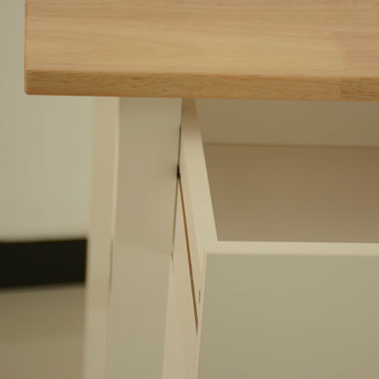 Cruiser Kitchen Island & Kitchen Cart  - White