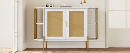 Amari 2- Rattan Door - White