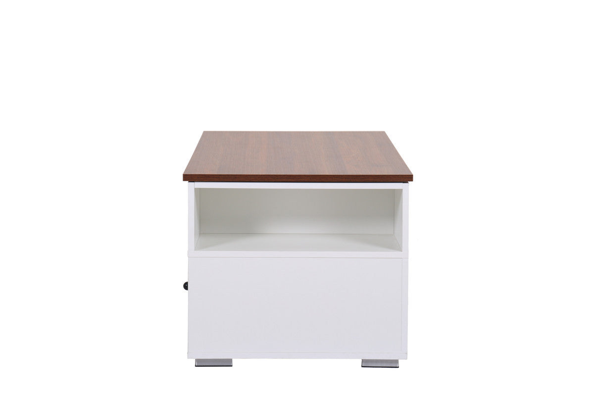Luna Lift Top Coffee Table - White