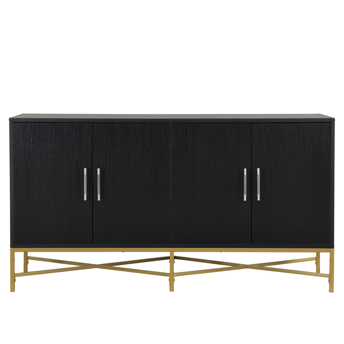 Ami  Four-Door Sideboard - Black