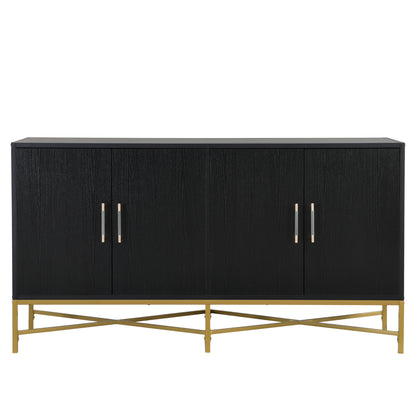 Ami  Four-Door Sideboard - Black