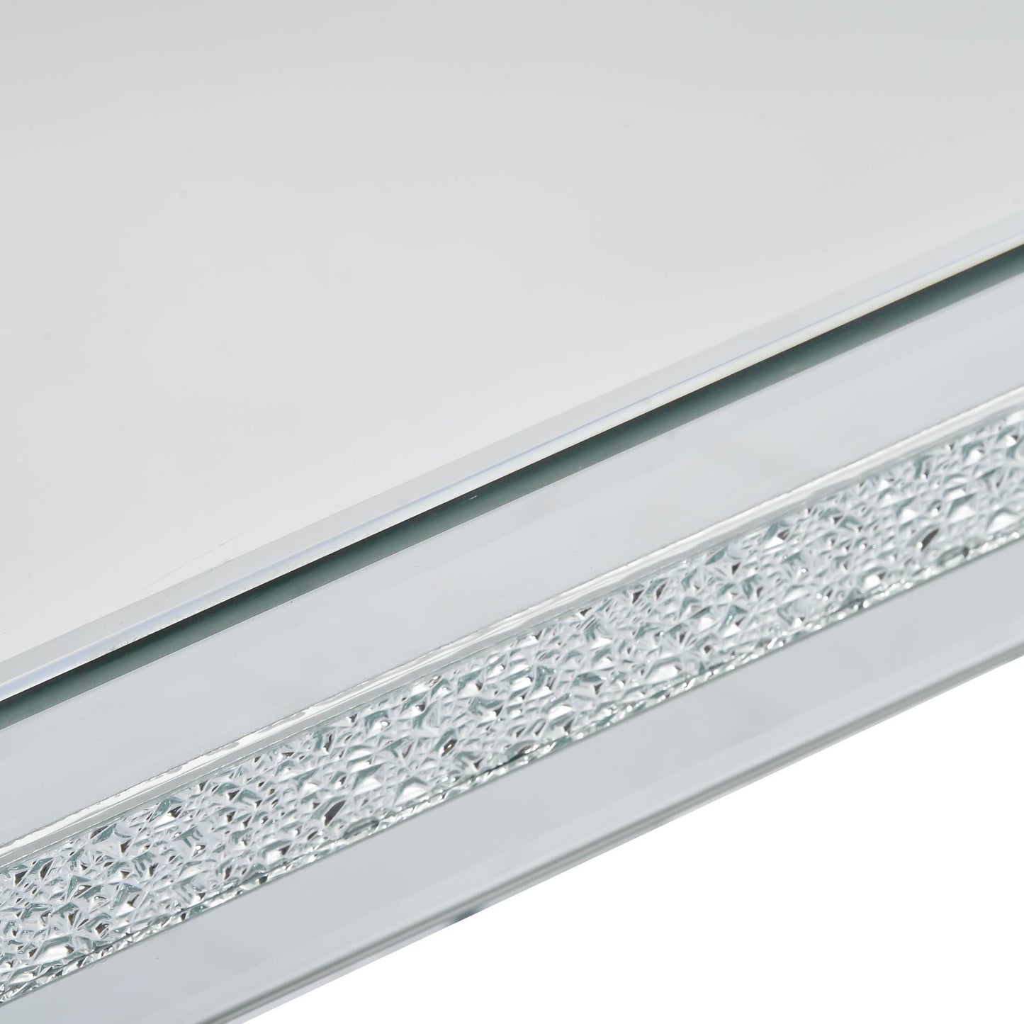 Mirrora Glass Mirrored Coffee Table