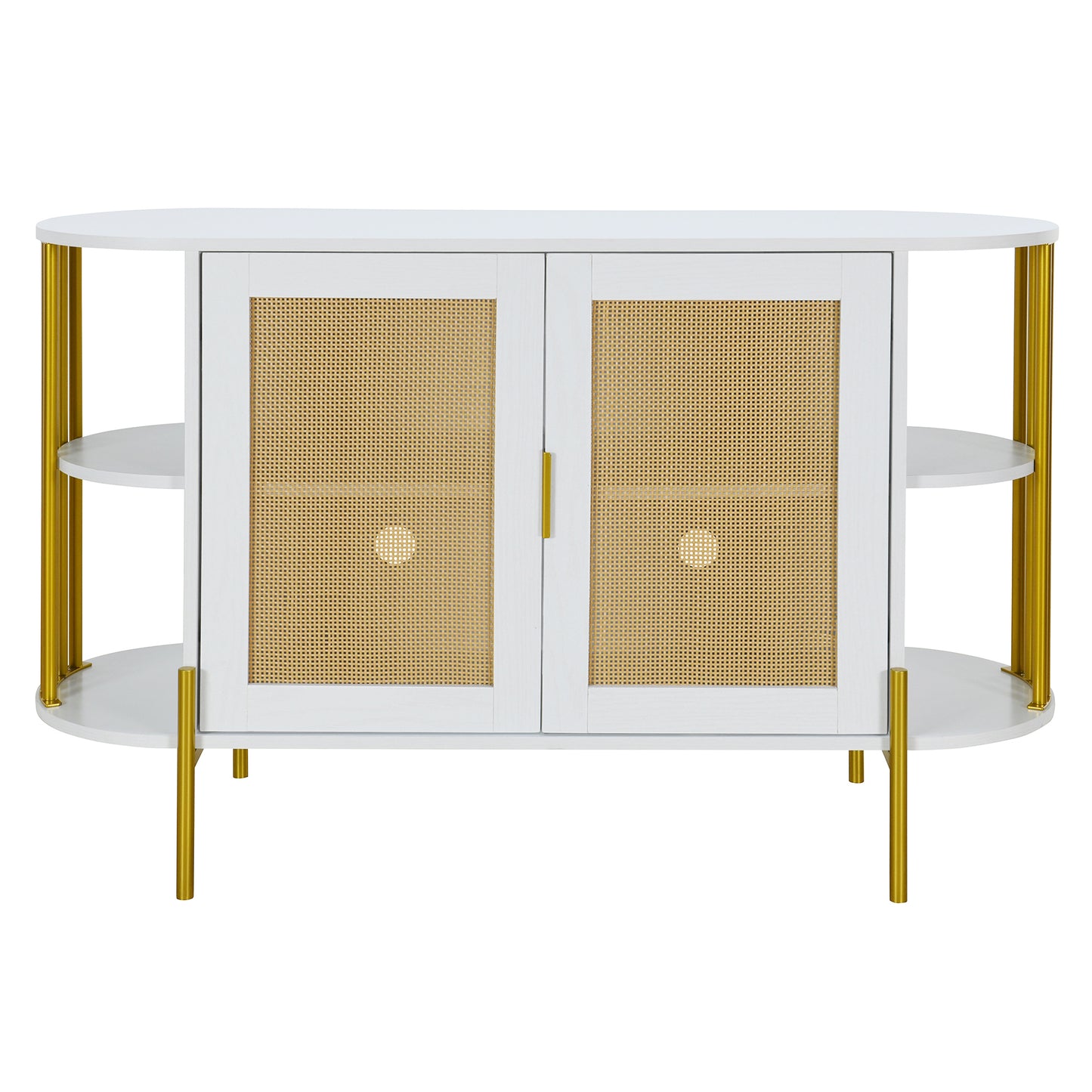 Amari 2- Rattan Door - White