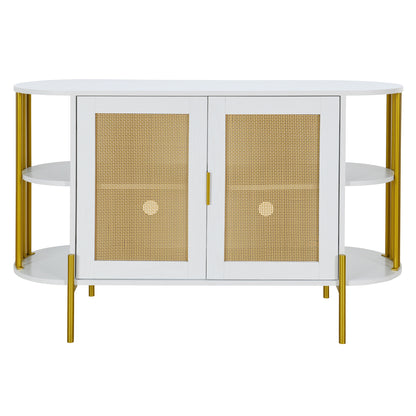 Amari 2- Rattan Door - White