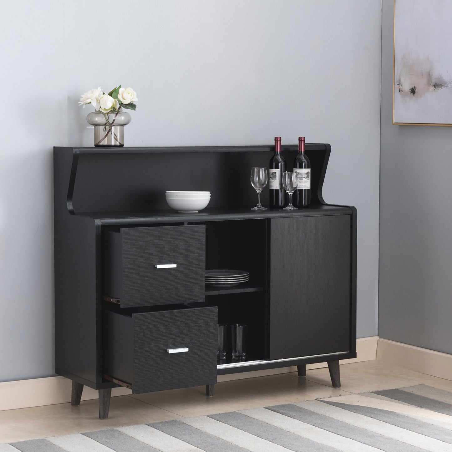 Bibi Sliding Door Sideboard Buffet