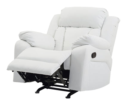 Daria Rocker Recliner - White
