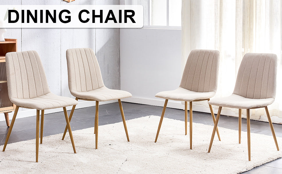 Otto Dining Chair (Set of 4) - Beige
