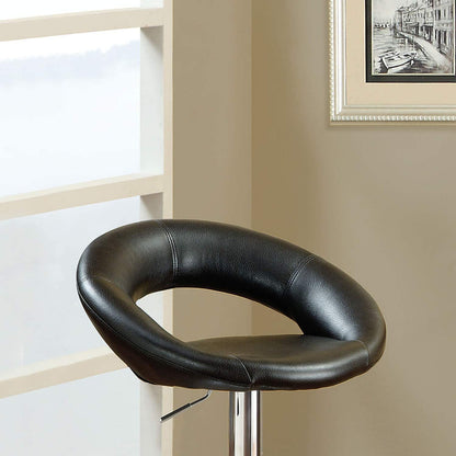 Donut Adjustable Stool - Black Set of 2